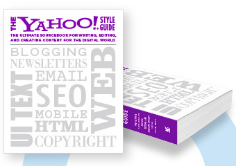 Yahoo releases a “style guide for the web”